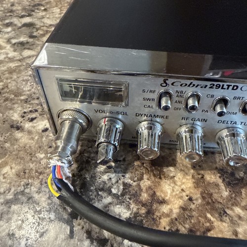 Cobra 29 LTD Classic Mobile CB Radio 4 Pin Road King RK56 Mic UNTESTED/FOR PARTS - Picture 5 of 13