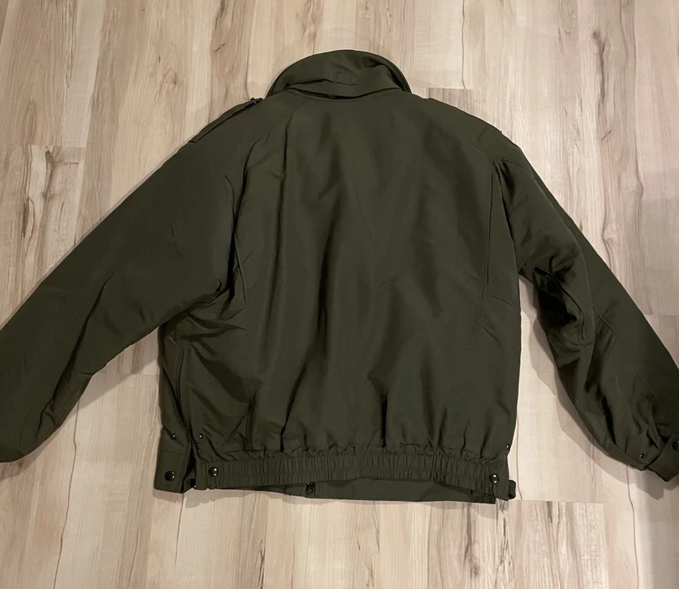 Chaqueta Flying Cross By Fechheimer Gore Tex Thinsulate Duty Talla Grande Larga Verde Foto 3 de 4