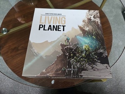 Living Planet Brettspiel Ludically Christophe Boelinger komplett Sci-Fi Strat