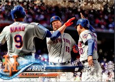 2018 Topps Holiday #HMW146 Jay Bruce