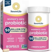 Renew Life Women's Wellness Probiotic - 50 Billion -30 Capsules