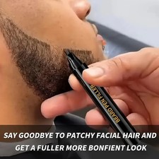 Men Beard Filling Pen Hair Grower Waterproof Filler Moustache 