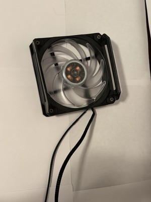 Cooler Master 650-2000RPM DC 12V 0.37A DC5V 0.55A LED DF1202512RFMN And Bracket