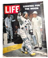 Life Magazine July 25, 1969 Leaving For The Moon Issue
