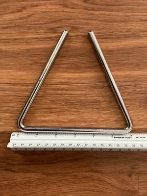 6 Inch Orchestral TRIANGLE Hand Percussion Instrument - No Striker
