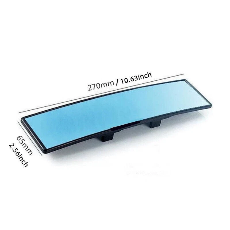 Car Rear View Panoramic Anti-Glare Wide Angle Rear View Mirror Anti-glare Part Foto 2 de 4