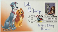 BDAOCITW KSC Cachets 4028 The Art of Disney Romance Lady and the Tramp Dog