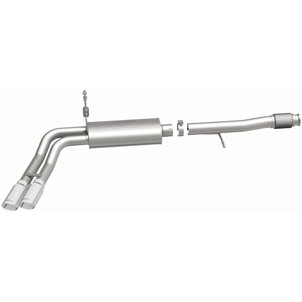 For Chevy Silverado 1500 LD 19 Exhaust System Series Stainless Steel Cat-Back Foto 4 de 4