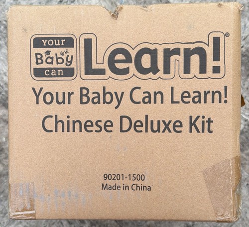 Your Baby Can Learn Chinese Deluxe Kit 90201-1500 Infant & Toddler Reading Set