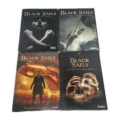 Black Sails: The Complete Collection [DVD] Box Set, Seasons 1-4 TV Series - Image 1 of 4