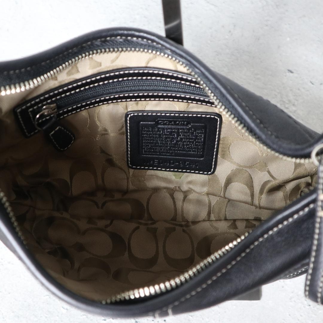 Coach Soho Mini Hobo Bag Black Leather Y2K 9541 Shoul… - Gem
