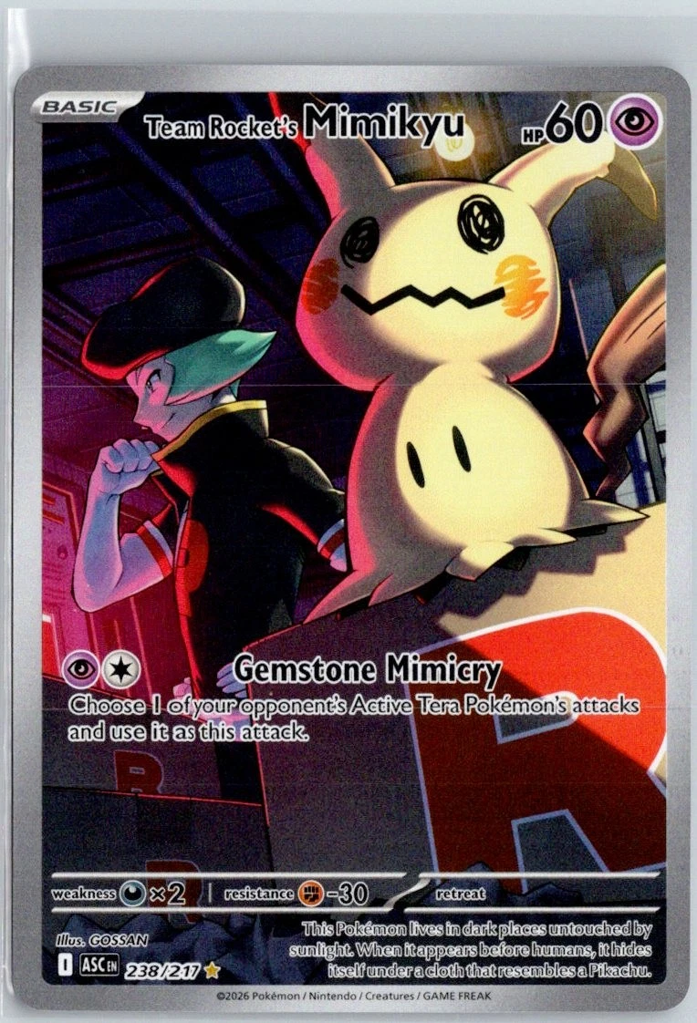 Team Rocket's Mimikyu Pokémon TCG Cards for sale | eBay
