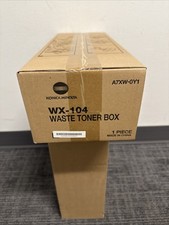 New Genuine Konica Minolta WX-104 Waste Toner Box Bizhub 227 287 A7XW-0Y1