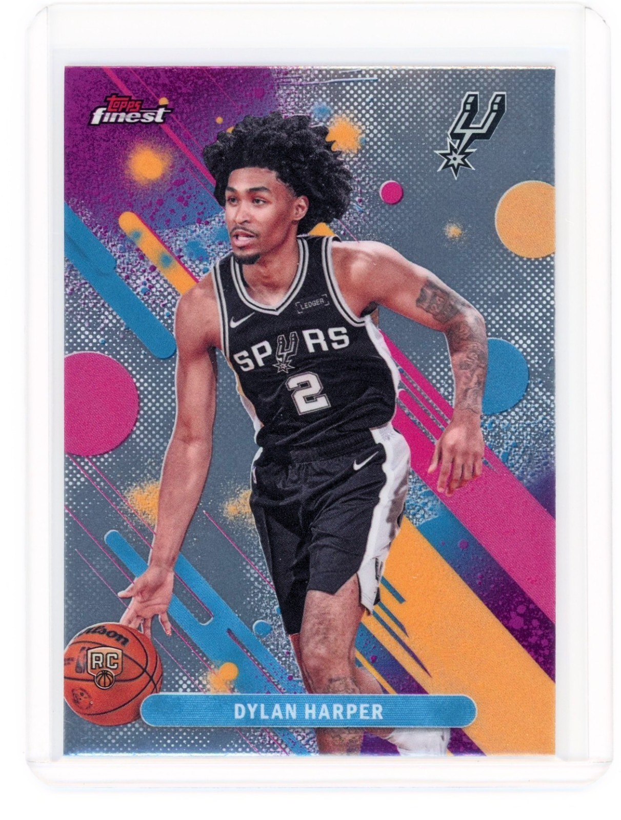 2025 TOPPS FINEST BASE COMMON #2 DYLAN HARPER (RC)