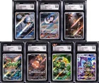 2022-25 Pokemon Japanese Art Rare CGC GEM MINT 10 Graded Card Collection (7