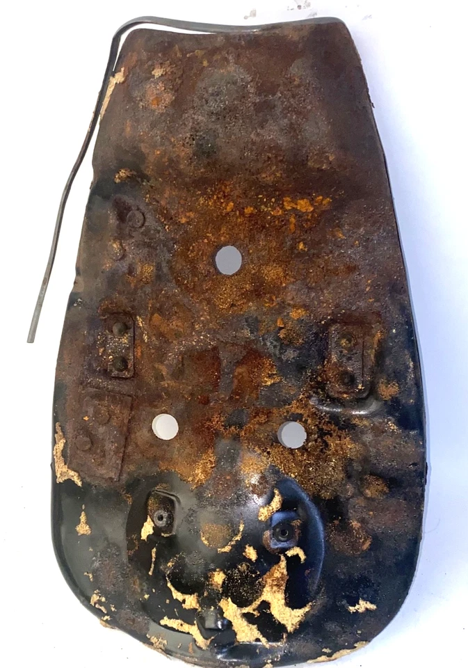 1970 1971 1972 SUZUKI TS90 TS 90 Assento Selim Pan OEM Vintage - Imagem 2 de 2