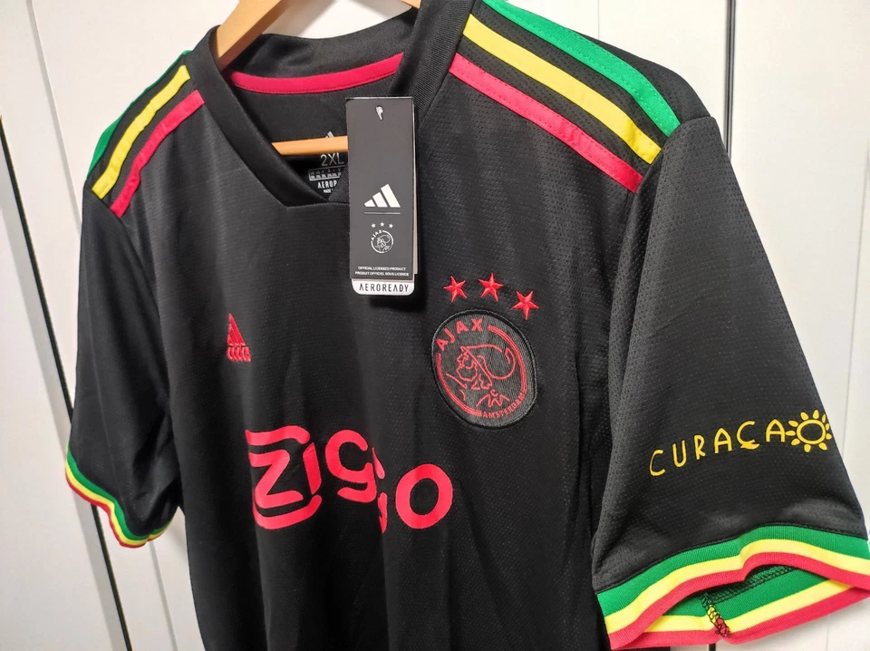 Ajax Amsterdam Bob Marley Fußballtrikot Gr.XXL #10 Neu mit Etikett - Bild 2 von 4