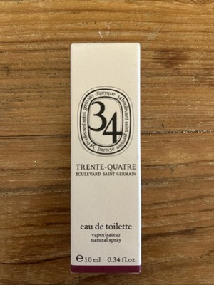Diptique Trente-Quatre 34 Eau de Toilette Natural Spray .34oz