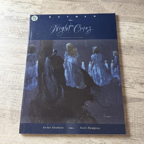 Batman: Night Cries, 1993 Softcover Ed by Goodwin & Hampton DC Comics OOP