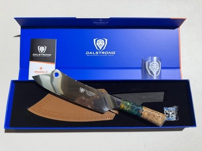 Dalstrong Valhalla Crixus 8  Chef Cleaver Hybrid Knife w/ Sheath Box