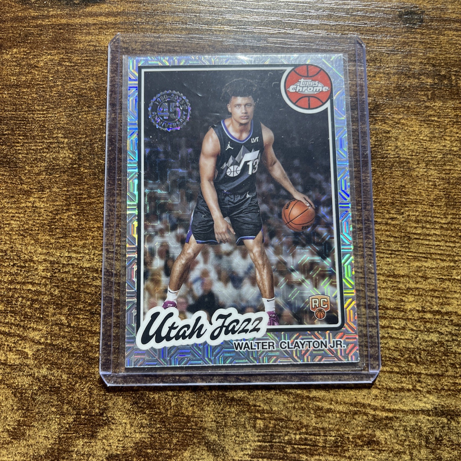 WALTER CLAYTON JR. ROOKIE 2025-26 TOPPS BASKETBALL MOJO REFRACTOR