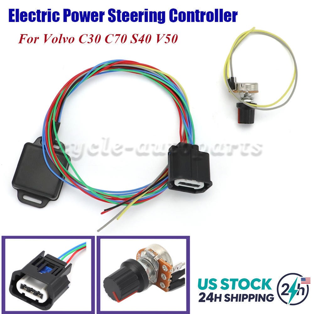 Electric Hydraulic Power Steering Controller Kit For Volvo C30 C70 S40 V50 GPS