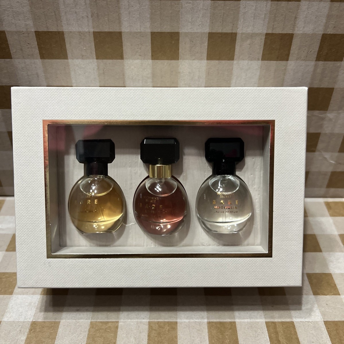 Victoria's Secret Bare Mini Eau De parfum Trio, Bare, Bare Rose