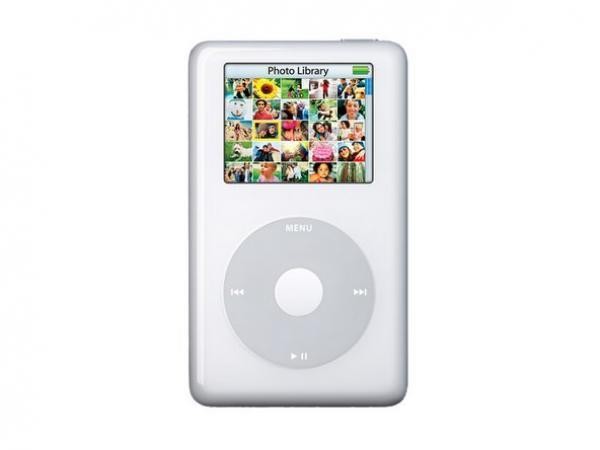 Apple iPod color classic 4th Generation White (60 GB) for