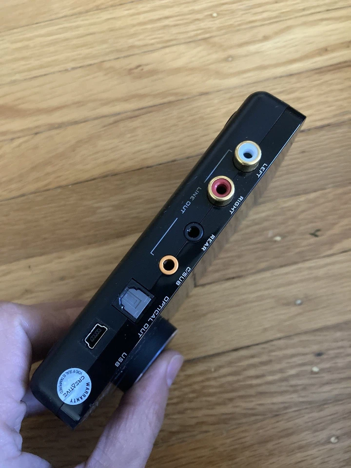 Creative Sound Blaster X-Fi Surround 5.1 USB Sound Card SB1090 Used - Image 4 of 4