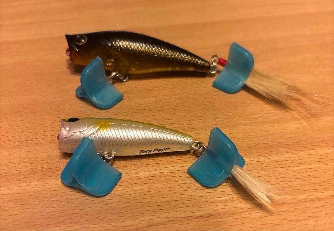 Evergreen Combat Popper & Bevy Popper Topwater Lures Set, Used, Fishing - Image 10