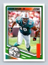 Jason Taylor 2025 Score #175 Retired Miami Dolphins Legend