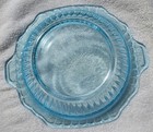 Mayfair "Open Rose" Blue Butter with Lid from Hocking Glass 1931-1937 — photo 5