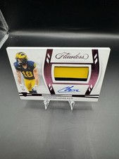 2025 Flawless Colston Loveland Patch Auto RPA /3 Chicago Bears