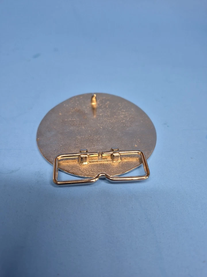 太空竞赛 78 卓越计划 UFO 带扣! 复古! 非常罕见! 20 世纪 70 年代! 美国 — 第 4/4 张图片