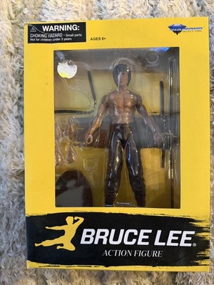 Diamond Select Toys Bruce Lee 80th Anniversary Action Figure 7in New Boxed