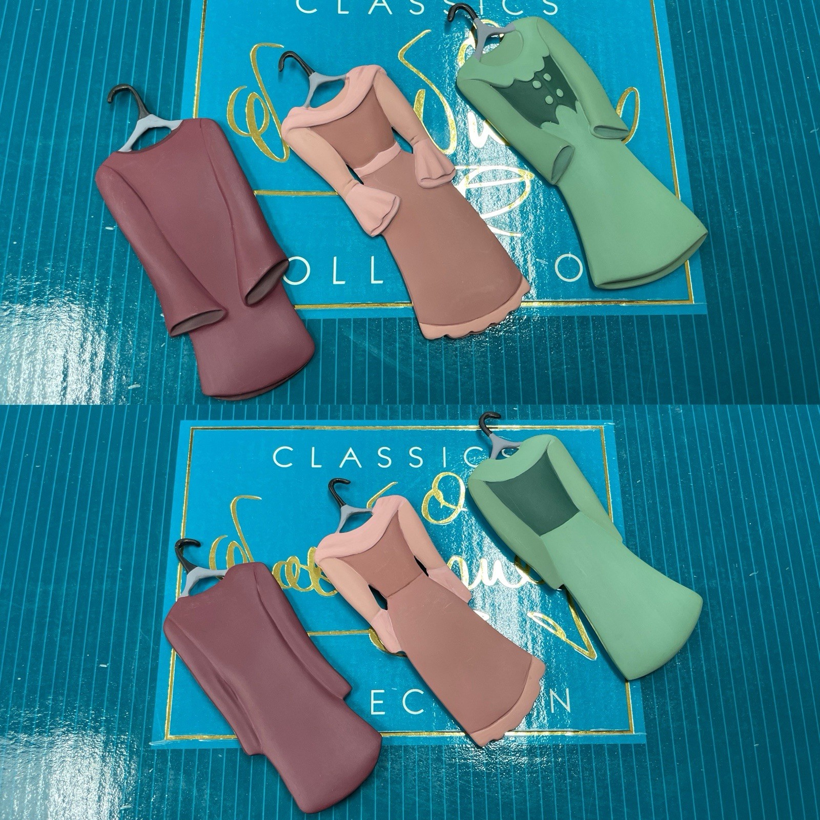 Disney WDCC Beauty and the Beast Wardrobe "You'll Look Ravishing in This One"