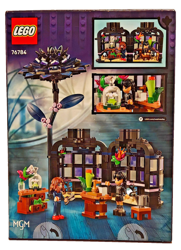 LEGO Wednesday Black Dahlia Flower 76784 NEW Sealed
