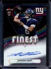 2025 Topps Finest Jaxson Dart Auto Autograph RC #RFA-JD Giants Rookie