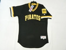 Authentic Pittsburgh Pirates TBC 1979 Cool Base Throwback Jersey w/WS Patch 52