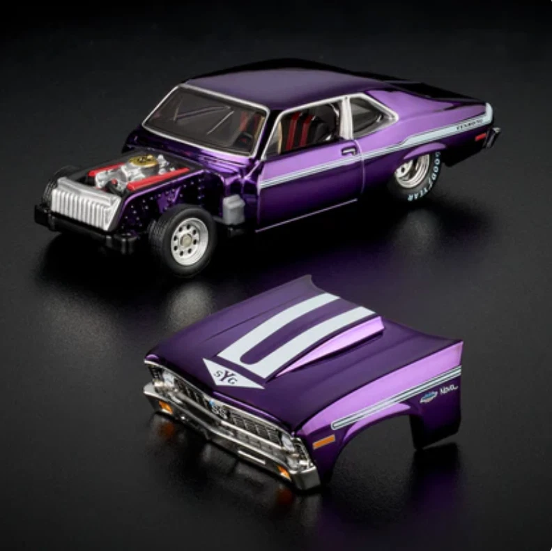EN STOCK, ¡Listo para enviar! Chevy Nova SS 1972 exclusivo de Hot Wheels RLC Foto 2 de 4