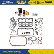 Full Gasket Set Bearings Rings Fit 1997 Mitsubishi Montero Sport 2.4l