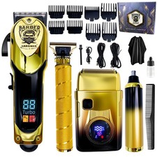 Hair Clippers for Men Professional - 4 in 1 Men Electric Shaver Razor Kit wit...
