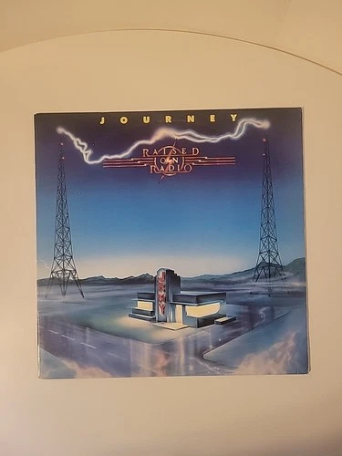 Journey Raised on Radio Vinyl LP Record 1986 Columbia OC39936