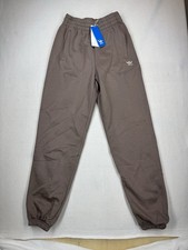 adidas Originals Women's Essentials Fleece Loose Joggers Brown Small NWT
