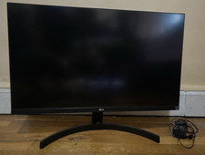 LG 27MK60TM-B 27in LCD Monitor FHD 1920x1080 Widescreen HDMI VGA Black
