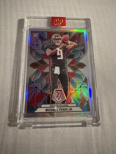 Panini 2024 Mosaic Stained Glass Michael Penix Jr. RC Falcons #SG-24