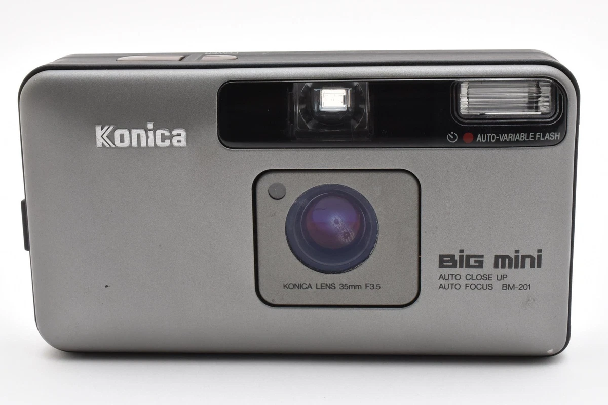 【訳あり】 Konica BiG mini BM-201コンパクトフィルムカメラ 訳あり】 Konica BiG mini BM-201コンパクトフィルムカメラ KONICA BiG