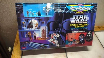 Star Wars Micro Machines Darth Vader Bespin Transforming Action Set CIB