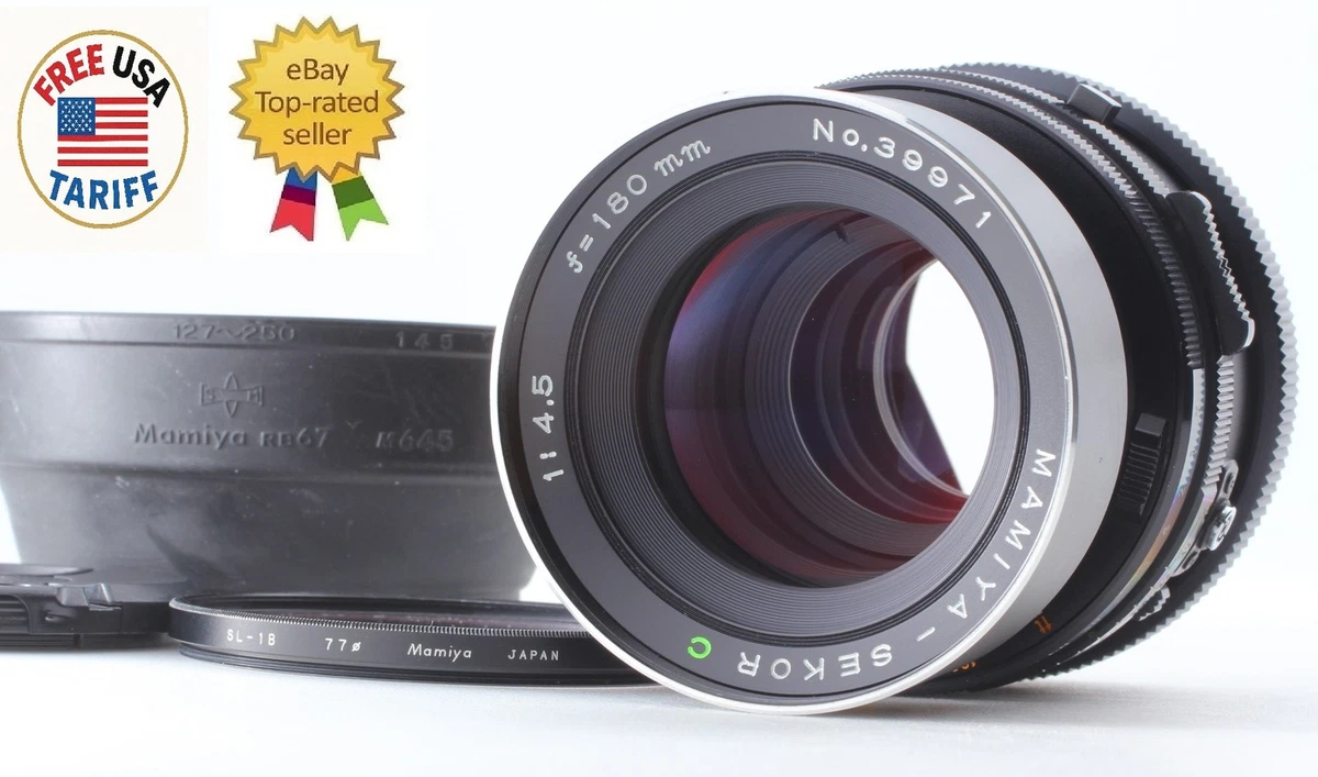 Mamiya f/4.5 Camera Lenses 180mm Focal for sale | eBay