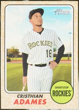 2017 Topps Heritage #172 Cristhian Adames Baseball NM